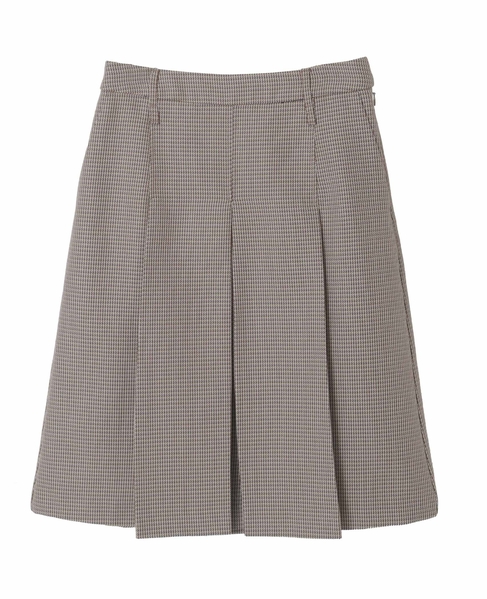 ボックスプリーツスカート 詳細画像 ブラウン系その他 10