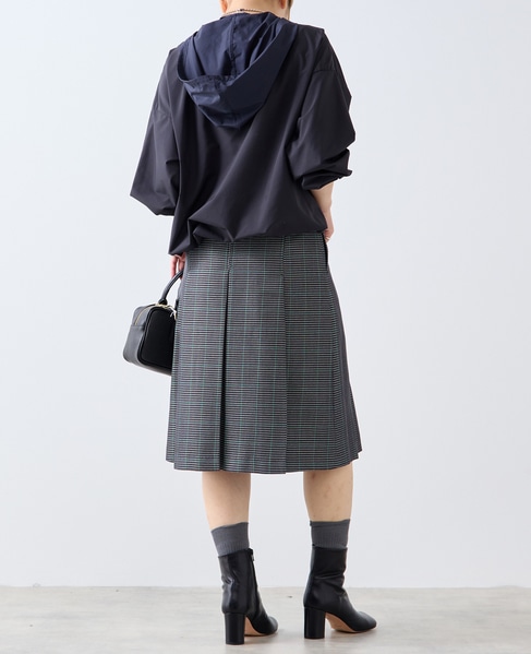 ボックスプリーツスカート 詳細画像 ブラック系その他 10