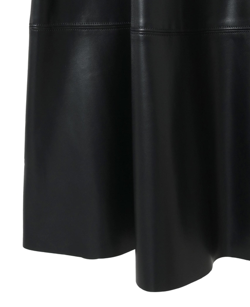 合成皮革切替デザインマーメイドスカート 詳細画像 ブラック 15