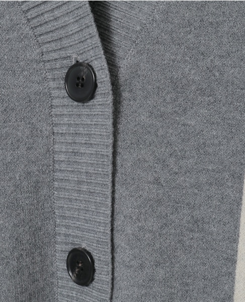ストライプジャガードカーディガン 詳細画像 グレー系その他 6