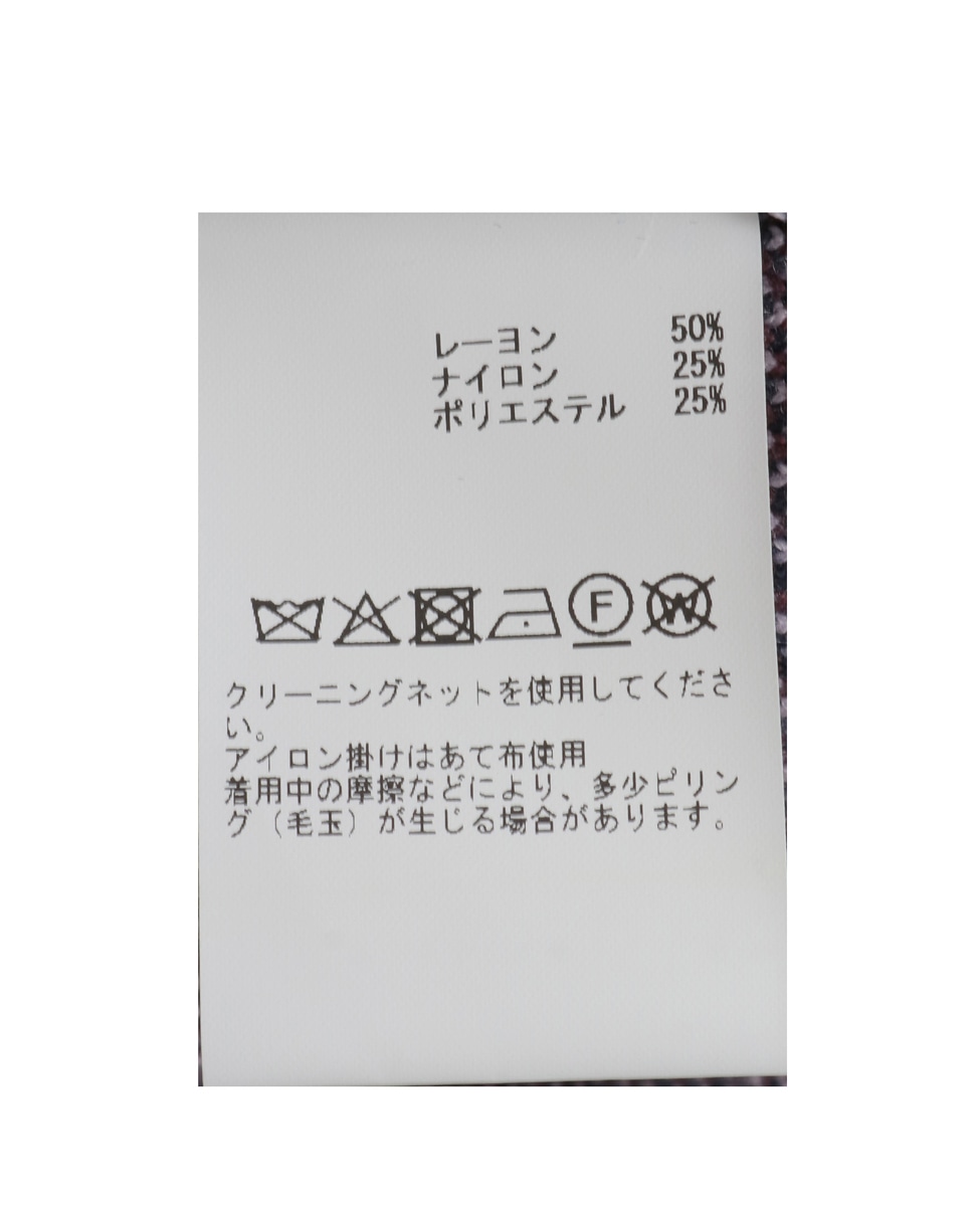 ストライプジャガードカーディガン 詳細画像 グレー系その他 13