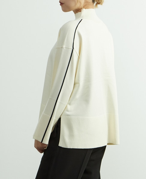 ライン入りニット 詳細画像 オフホワイト 2