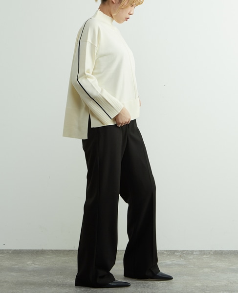 ライン入りニット 詳細画像 オフホワイト 6