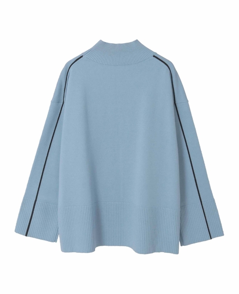 ライン入りニット 詳細画像 ブルーグレー 10