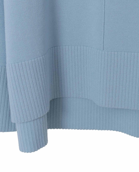 ライン入りニット 詳細画像 ブルーグレー 13