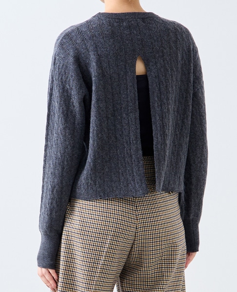 【A_/エース】ケーブルバックスリット 詳細画像 チャコールグレー 1