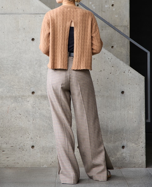 【A_/エース】ケーブルバックスリット 詳細画像 キャメル 5