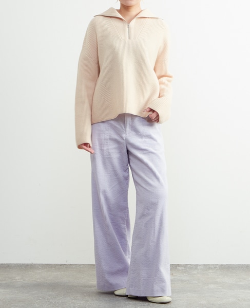 【A_/エース】ウールジッププルオーバー 詳細画像 オフホワイト 2