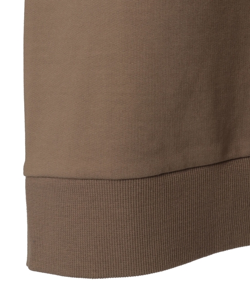 裏毛サイドスリットミニワンピース 詳細画像 ブラウン 11