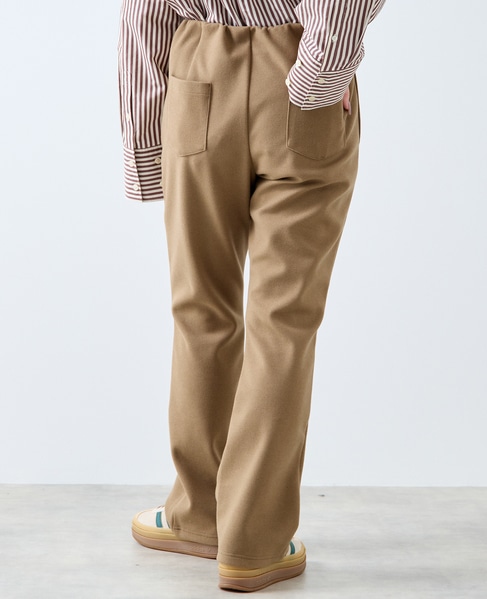 【A_/エース】起毛ジャージパンツ 詳細画像 カーキ 5