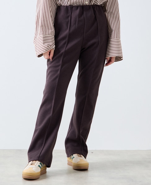 【A_/エース】起毛ジャージパンツ 詳細画像 ブラウン 5