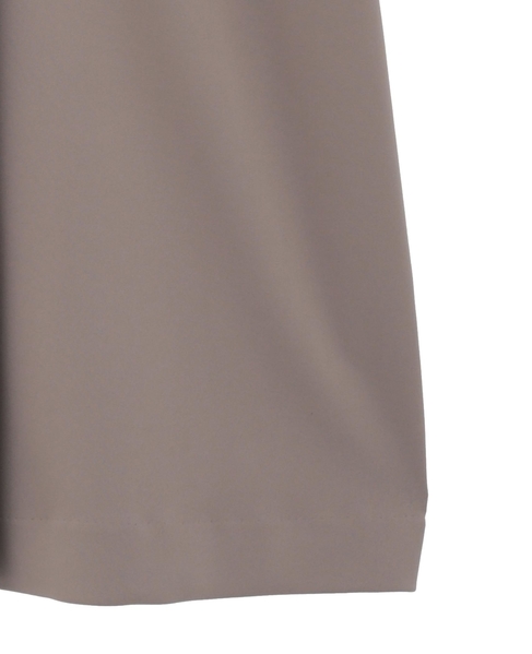 《定番》ノーカラータックスリーブコート 詳細画像 モカ 11