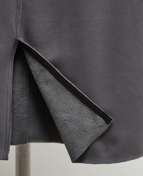 【nota della mano sinistra（ノータ デラ マノ シニストラ）】ポケット付ロングスカート 詳細画像 チャコールグレー 17