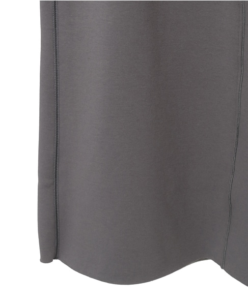 【nota della mano sinistra（ノータ デラ マノ シニストラ）】ポケット付ロングスカート 詳細画像 チャコールグレー 21