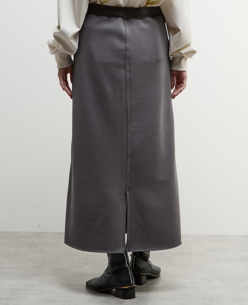 【nota della mano sinistra（ノータ デラ マノ シニストラ）】ポケット付ロングスカート 詳細画像 チャコールグレー 6