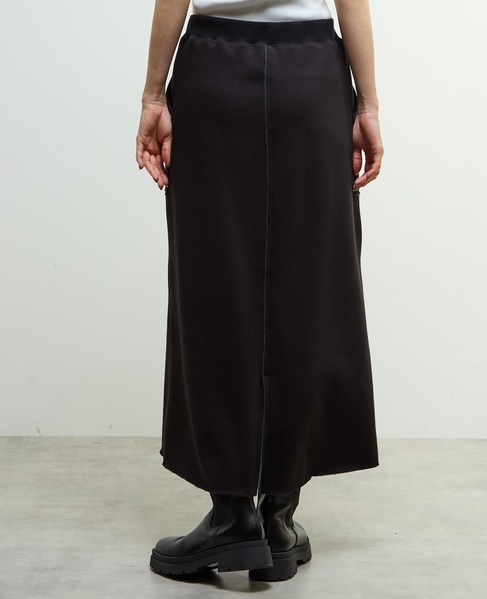 【nota della mano sinistra（ノータ デラ マノ シニストラ）】ポケット付ロングスカート 詳細画像 ブラック 6