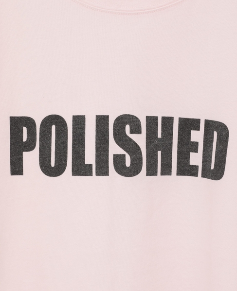 《定番》ロゴプリント製品染ビックTシャツ 詳細画像 ピンク 18