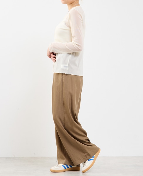 チュールシアープルオーバー 詳細画像 オフホワイト 6