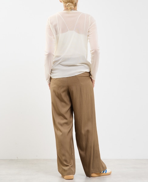 チュールシアープルオーバー 詳細画像 オフホワイト 7