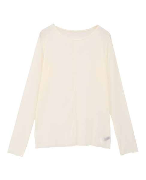 チュールシアープルオーバー 詳細画像 オフホワイト 8