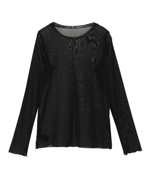 チュールシアープルオーバー 詳細画像 ブラック 10