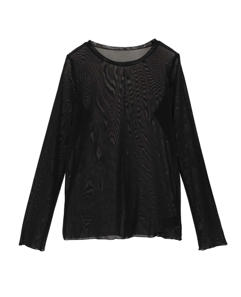 チュールシアープルオーバー 詳細画像 ブラック 9