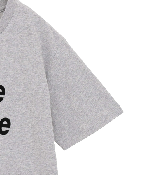 フロッキープリントTシャツ 詳細画像 トップグレー 14