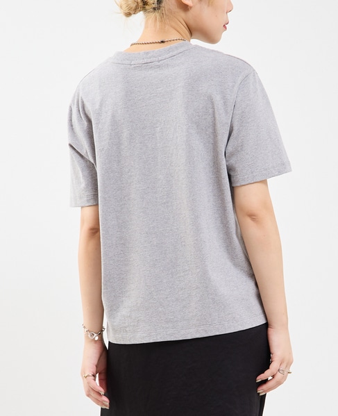 フロッキープリントTシャツ 詳細画像 トップグレー 3
