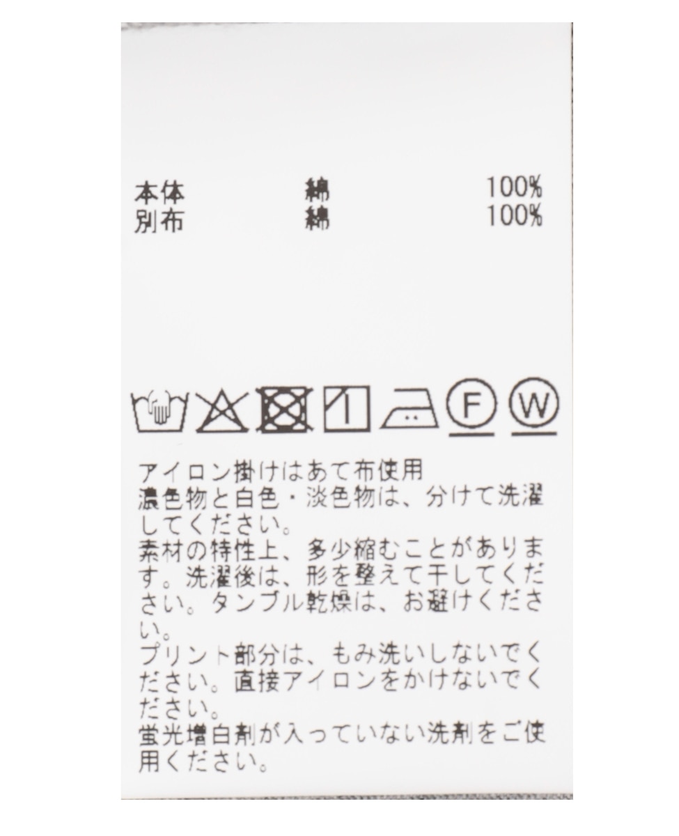 フロッキープリントTシャツ 詳細画像 トップグレー 21