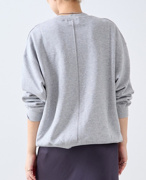 切り替えデザインスウェット 詳細画像 トップグレー 3