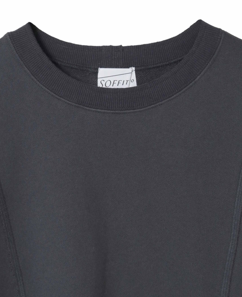 切り替えデザインスウェット 詳細画像 チャコールグレー 11