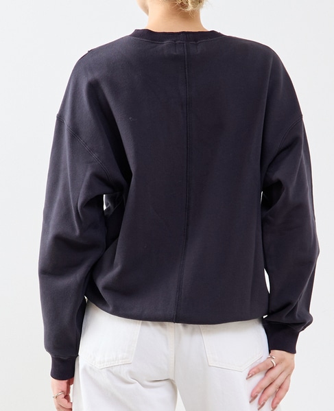 切り替えデザインスウェット 詳細画像 チャコールグレー 3