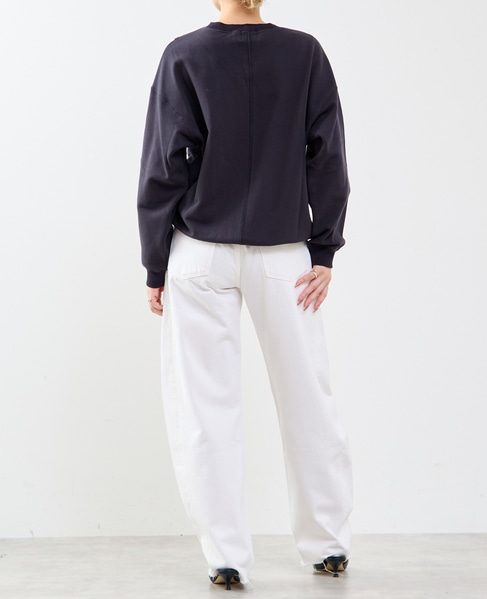 切り替えデザインスウェット 詳細画像 チャコールグレー 7