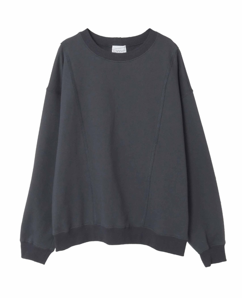 切り替えデザインスウェット 詳細画像 チャコールグレー 9