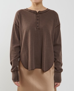 ヘンリーネックプルオーバー