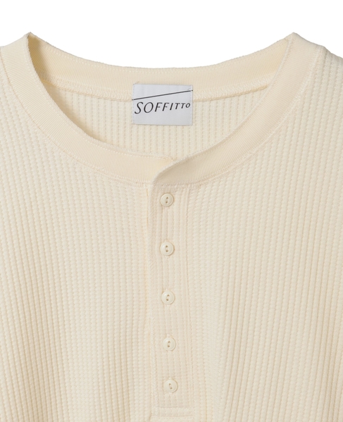 ヘンリーネックプルオーバー 詳細画像 オフホワイト 13