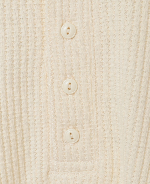 ヘンリーネックプルオーバー 詳細画像 オフホワイト 16