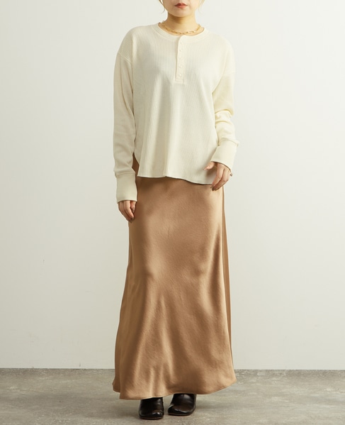 ヘンリーネックプルオーバー 詳細画像 オフホワイト 5