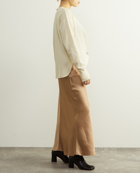 ヘンリーネックプルオーバー 詳細画像 オフホワイト 7