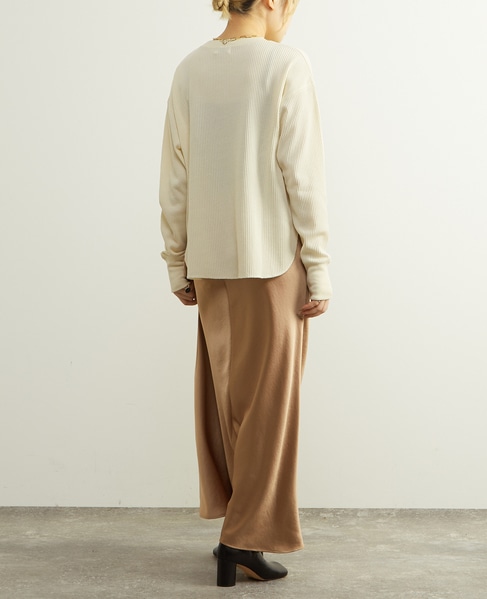 ヘンリーネックプルオーバー 詳細画像 オフホワイト 9