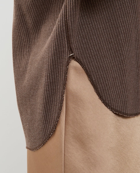 ヘンリーネックプルオーバー 詳細画像 ブラウン 7