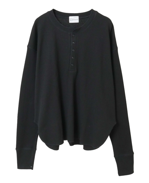 ヘンリーネックプルオーバー 詳細画像 ブラック 9