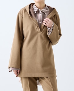 【A_/エース】起毛ジャージフーディ