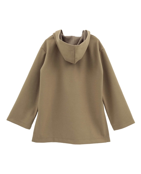 【A_/エース】起毛ジャージフーディ 詳細画像 カーキ 10