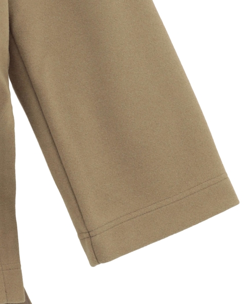 【A_/エース】起毛ジャージフーディ 詳細画像 カーキ 13