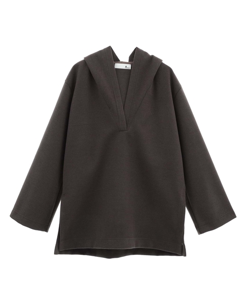 【A_/エース】起毛ジャージフーディ 詳細画像 ブラウン 10