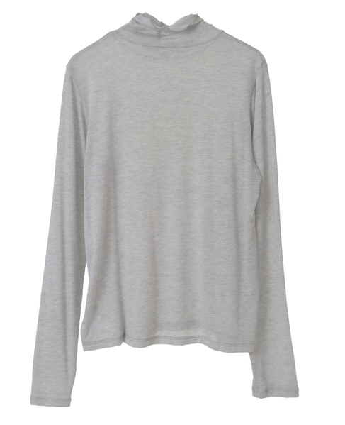 カシミヤシルク混シアータートルインナー 詳細画像 グレー 10