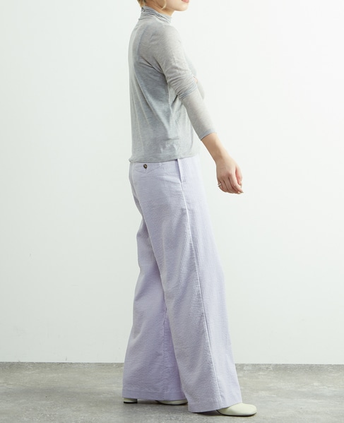 カシミヤシルク混シアータートルインナー 詳細画像 グレー 8