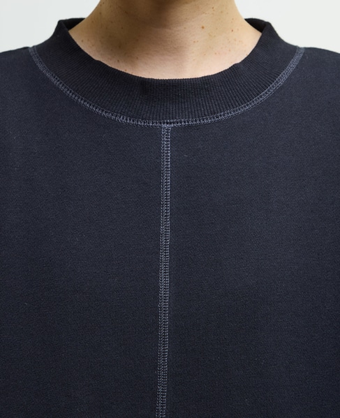 【nota della mano sinistra（ノータ デラ マノ シニストラ）】袖切替デザインスウェット 詳細画像 ブラック 15