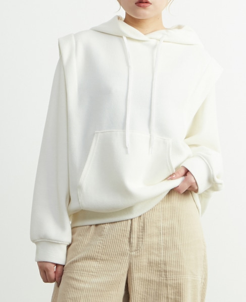 【A_/エース】バルキーパーカー 詳細画像 オフホワイト 1